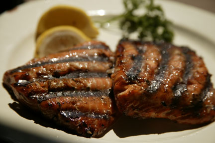 Grilled Bourbon Salmon Grilled Bourbon Salmon picture